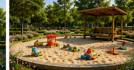 Toddlers Sand Pit