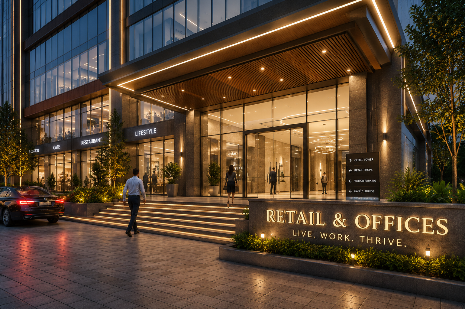 Entry for Retail & Offices